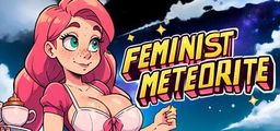 Logo: Feminist Meteorite
