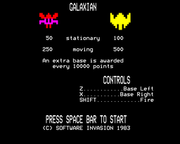Logo: Galaxian