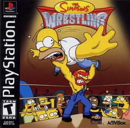 Logo: The Simpsons Wrestling