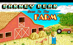 Logo: Barney Bear Goes to the Farm