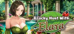 Logo: A Lucky Hunt With: Elara