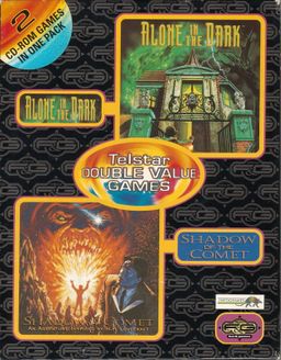 Logo: Telstar Double Value Games: Alone in the Dark + Shadow of the Comet