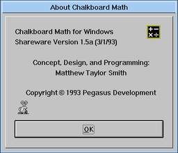 Logo: Chalkboard Math