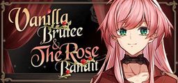 Logo: Vanilla Brulee & The Rose Bandit
