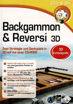 Logo: Backgammon & Reversi 3D
