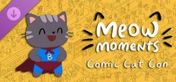 Logo: Meow Moments: Comic Cat Con