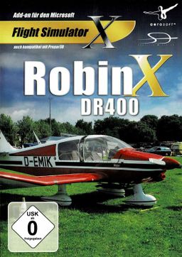 Logo: Robin X: DR400