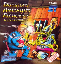 Logo: Dungeons, Amethysts, Alchemists 'n' Everythin'