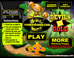 Logo: Monkey Go Happy: Devils Gold