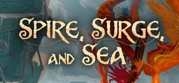 Logo: Spire, Surge, and Sea