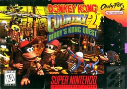 Logo: Donkey Kong Country 2: Diddy's Kong Quest