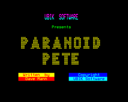 Logo: Paranoid Pete