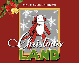 Logo: Mr. Maymunshine's Christmas Land