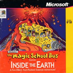 Logo: Scholastic's The Magic School Bus Explores Inside the Earth
