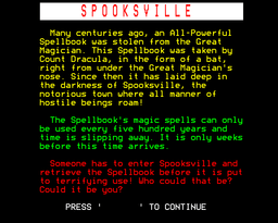 Logo: Spooksville