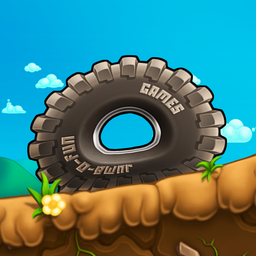 Logo: Bouncy Wheel Racing