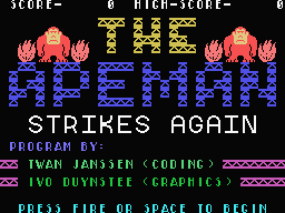 Logo: The Apeman Strikes Again