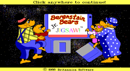 Logo: Berenstain Bears Jr. Jigsaw