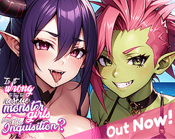 Logo: Is It Wrong to Try to Rescue Monster Girls from the Inquisition?