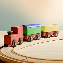 Logo: Teeny Tiny Trains
