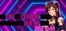Logo: Uncensor Quest Neon