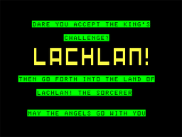 Logo: Lachlan!