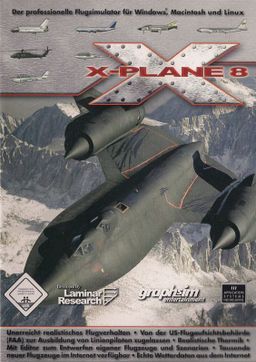 Logo: X-Plane 8