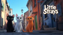 Logo: Little Strays: New Feline Friends