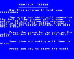 Logo: Reaction Tester