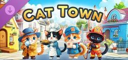 Logo: My Hobby: Needlework Galore - Cat Town