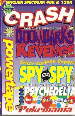 Logo: Crash! Powertape October 1991