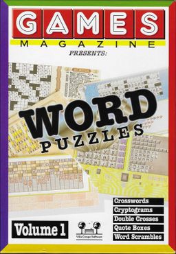 Logo: Games Magazine Presents: Word Puzzles, Volume 1