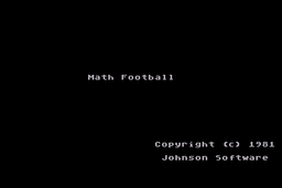 Logo: Math Football