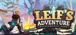 Logo: Leif's Adventure: Netherworld Hero