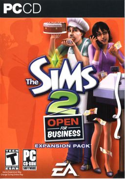 Logo: The Sims 2: Open for Business