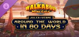 Logo: Walkabout Mini Golf: Jules Verne - Around the World in 80 Days