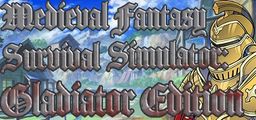 Logo: Medieval Fantasy Survival Simulator: Gladiator Edition