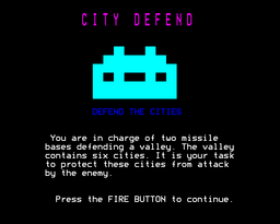 Logo: City Defend