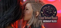 Logo: Club Velvet Rose: Midnight Bliss