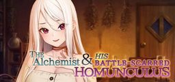 Logo: The Alchemist & His Battle-Scarred Homunculus