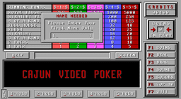 Logo: Cajun Video Poker