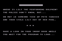 Logo: Snooper Troops: Case #2 - The Case of the Disappearing Dolphin