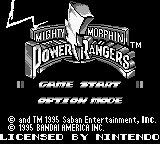 Logo: Mighty Morphin Power Rangers: The Movie