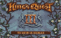 Logo: King's Quest III: To Heir Is Human