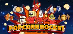 Logo: Popcorn Rocket