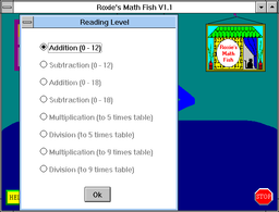 Logo: Roxie's Math Fish