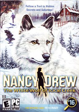 Logo: Nancy Drew: The White Wolf of Icicle Creek