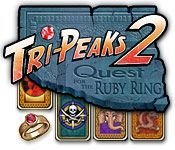 Logo: Tri-Peaks 2: Quest for the Ruby Ring