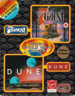 Logo: Telstar Double Value Games: The 7th Guest + Dune