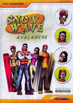 Logo: Snow Wave: Avalanche